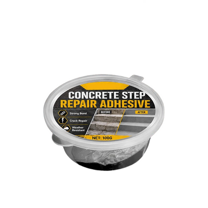 🔧🏠 Pâte de Réparation pour Béton – Réparez facilement les fissures, marches et allées !
