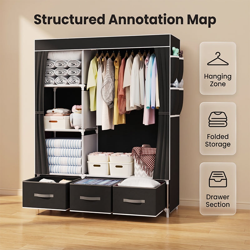 Armoire portable à 3 tiroirs