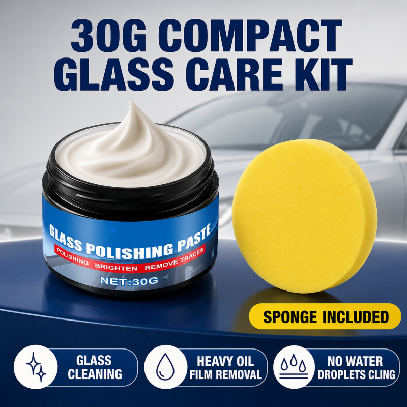 🔥57 % DE RÉDUCTION🔥 Produit pour éliminer les traces d'huile sur les vitres de voiture – Élimine les reflets et les traces laissées par les essuie-glaces, repousse la pluie, convient à tous les types de vitres – 🚗
