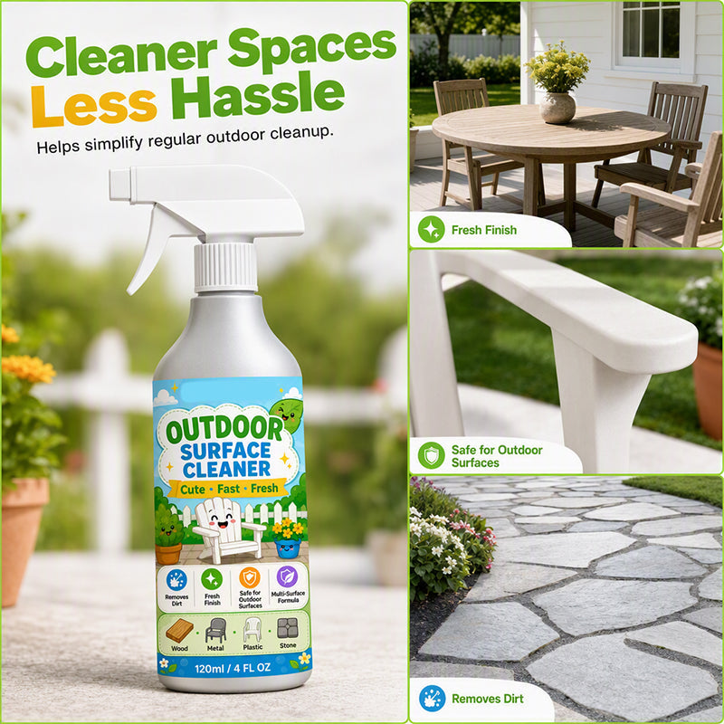 🏠 Nettoyant Multi-Surfaces pour Terrasse – Élimine la Mousse, la Saleté & les Taches – Idéal pour Pierre, Bois & Carrelage en Extérieur 🌿