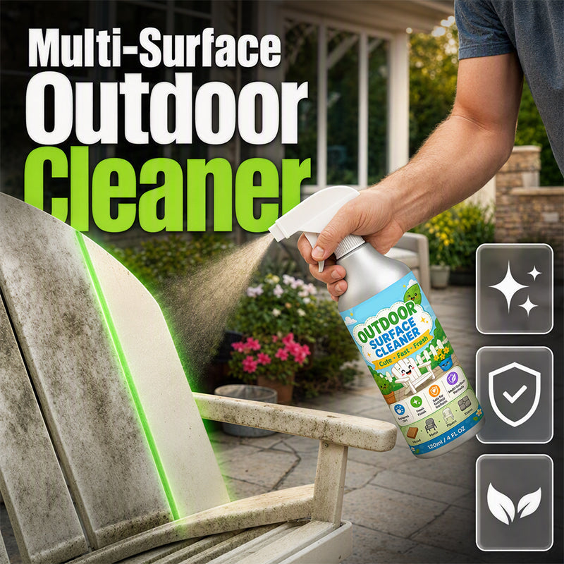🏠 Nettoyant Multi-Surfaces pour Terrasse – Élimine la Mousse, la Saleté & les Taches – Idéal pour Pierre, Bois & Carrelage en Extérieur 🌿