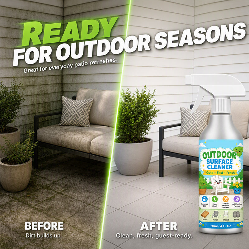 🏠 Nettoyant Multi-Surfaces pour Terrasse – Élimine la Mousse, la Saleté & les Taches – Idéal pour Pierre, Bois & Carrelage en Extérieur 🌿