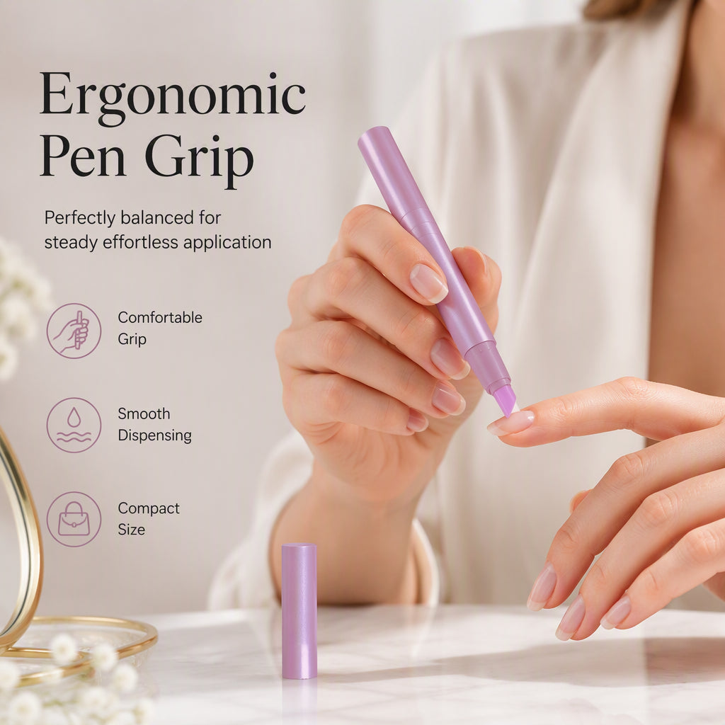 Stylo à Huile pour Ongles – Embout Applicateur de Précision, Formule Hydratante & Design Portable for des Cuticules Nourries et Élégantes ✨
