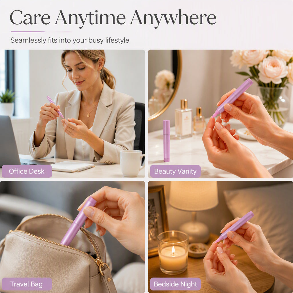 Stylo à Huile pour Ongles – Embout Applicateur de Précision, Formule Hydratante & Design Portable for des Cuticules Nourries et Élégantes ✨
