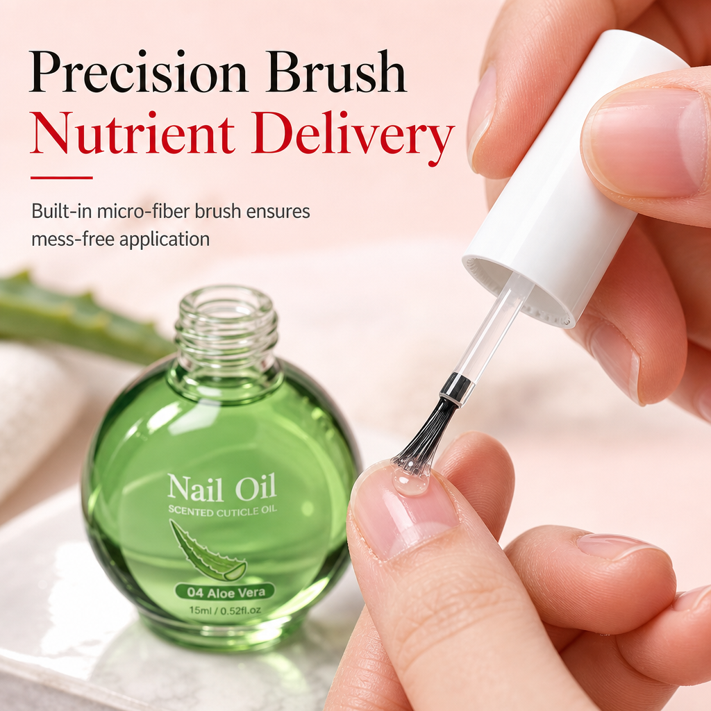 💞 Plus de 10 000 exemplaires vendus ! Huile de soin pour cuticules — hydratation en profondeur, disponible en 6 parfums et dotée d'un pinceau de précision. Pour des ongles sains et beaux — procurez-vous la vôtre dès maintenant ! ✅