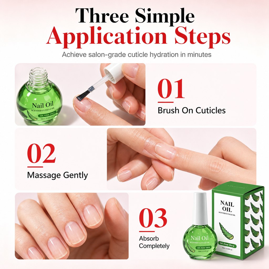 💞 Plus de 10 000 exemplaires vendus ! Huile de soin pour cuticules — hydratation en profondeur, disponible en 6 parfums et dotée d'un pinceau de précision. Pour des ongles sains et beaux — procurez-vous la vôtre dès maintenant ! ✅