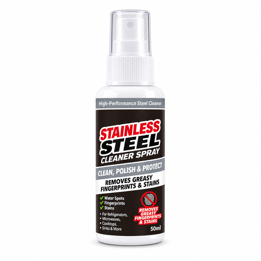 🔥 50% DE RÉDUCTION ! ✨Spray nettoyant et lustrant multifonction en acier inoxydable