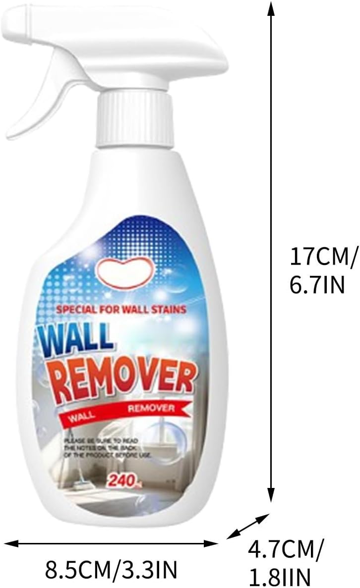 Spray nettoyant anti-moisissure à action rapide pour murs