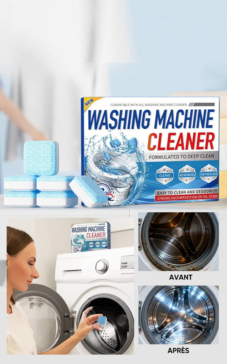 Comprimé Nettoyant pour Lave-linge